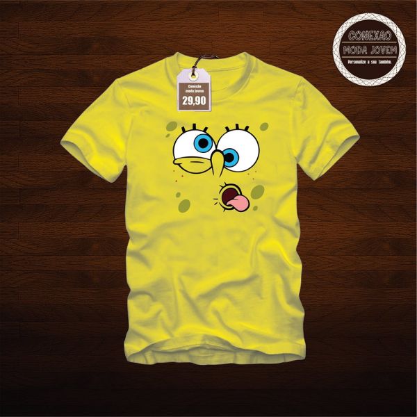 Camiseta bob esponja.